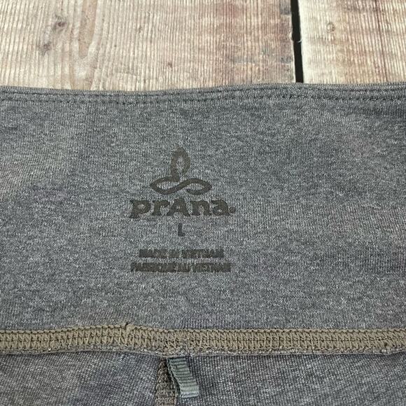 prAna Leggings Womens Size Large Gray Workout Yoga - Picture 3 of 7